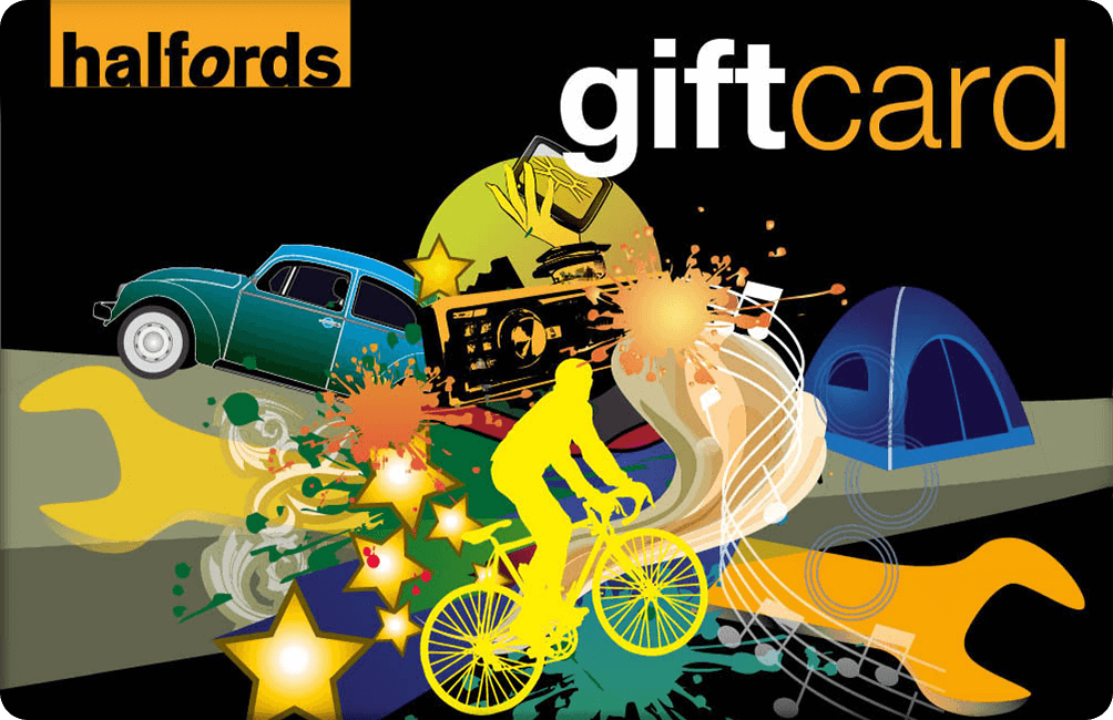 Halfords Gift Card