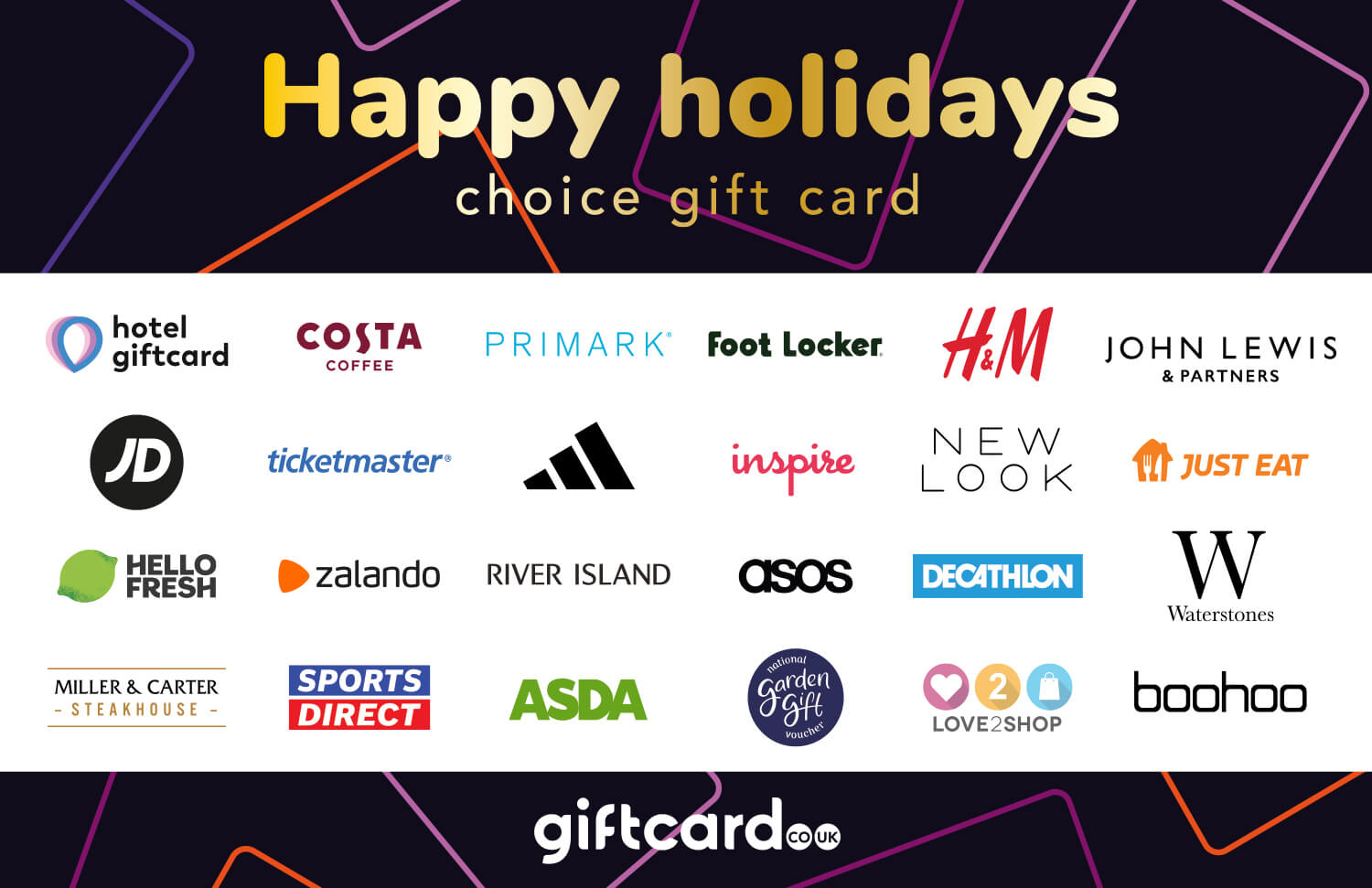 Happy Holiday Choice Gift Card