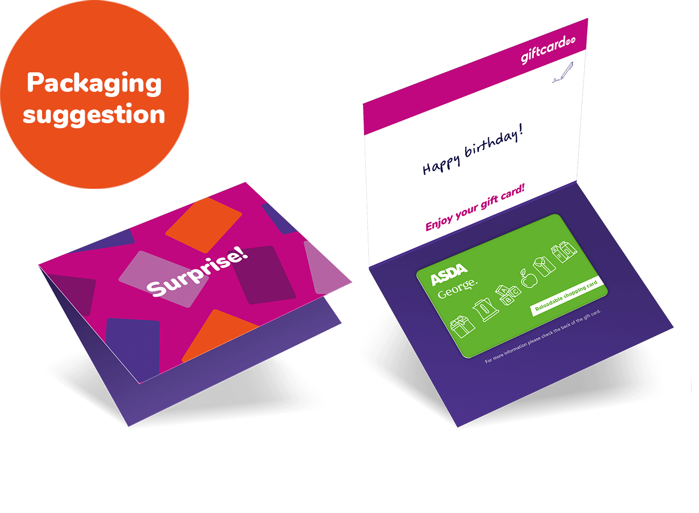 Wrapper ASDA Gift Card