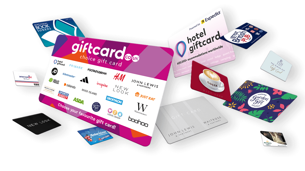 Physical gift cards