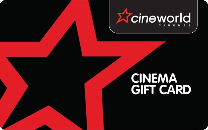 Cineworld Gift Card