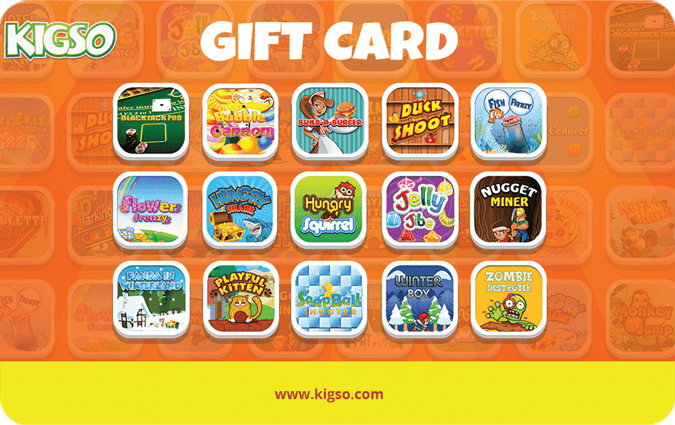 Kigso Games Gift Card