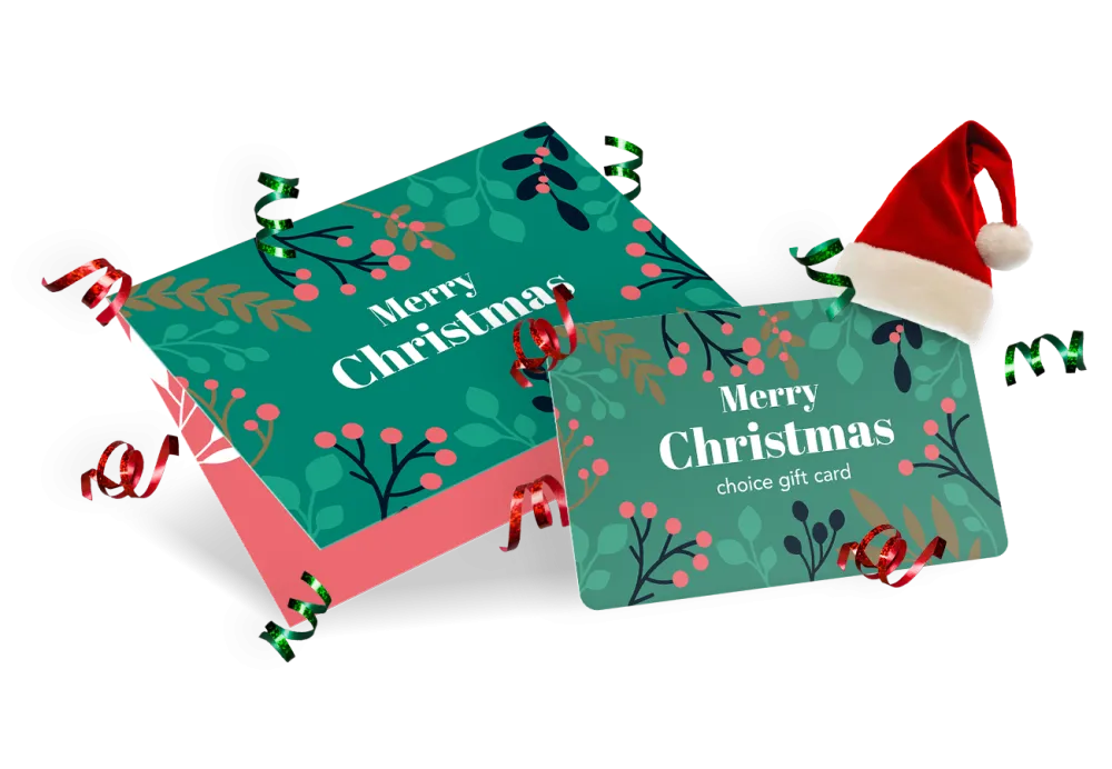 Christmas choice card