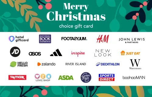 Merry christmas all in one giftcard